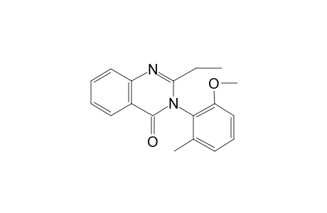 2-Ethyl-3-(2-methyl-6-methoxyphenyl)-4(3H)-quinazolinone