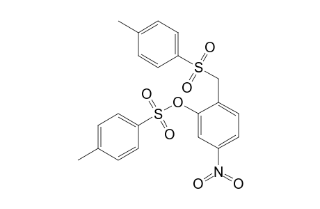 5-Nitro-2-(toluene-4-sulfonylmethyl)phenyl toluene-4-sulfonate