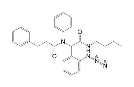 N-[(2-Azidophenyl)(butylcarbamoyl)methyl]-N,3-diphenylpropanamide