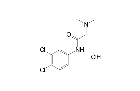 3',4'-DICHLORO-2-(DIMETHYLAMINO)ACETANILIDE, MONOHYDROCHLORIDE