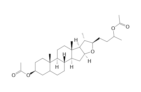 27-norfurostan-3,25-diol, diacetate, (3.beta.,22.beta.)-