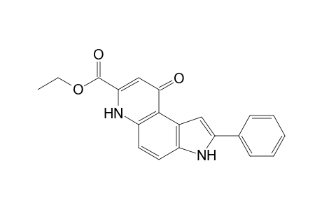 3H-Pyrrolo[3,2-f]quinoline-7-carboxylic acid, 6,9-dihydro-9-oxo-2-phenyl-, ethyl ester