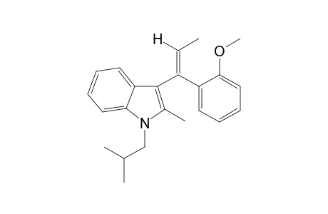 1-iso-Butyl-3-(1-(2-methoxyphenyl)-1-propen-1-yl)-2-methyl-1H-indole II