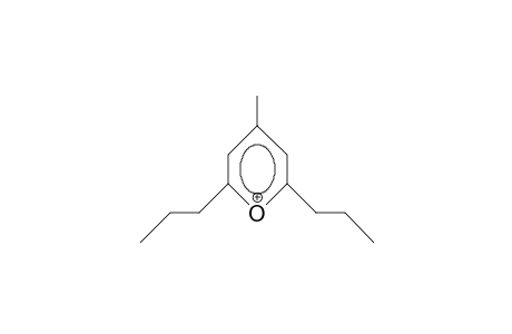2,6-Dipropyl-4-methyl-pyrylium cation