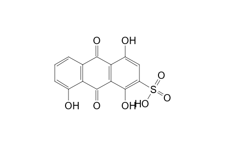 1,4,5-Trihydroxyanthrachinon-3-sulfonic acid