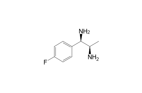 (1R,2R)-1-(4-fluorophenyl)propane-1,2-diamine