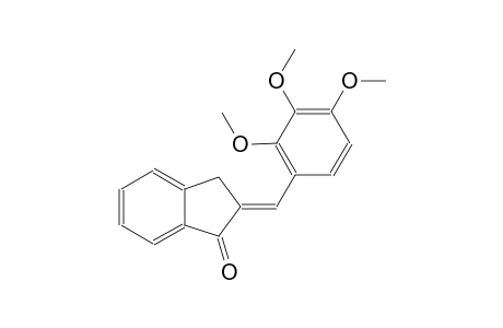 (2E)-2-(2,3,4-trimethoxybenzylidene)-2,3-dihydro-1H-inden-1-one