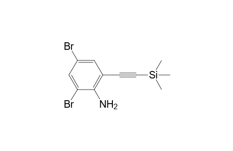 2,4-Dibromo-6-[(trimethylsilyl)ethynyl]aniline