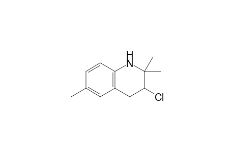 3-Chloranyl-2,2,6-trimethyl-3,4-dihydro-1H-quinoline