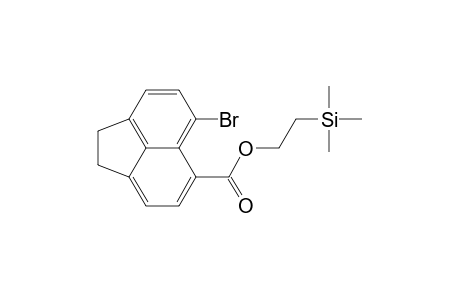 2-trimethylsilylethyl 6-bromanyl-1,2-dihydroacenaphthylene-5-carboxylate