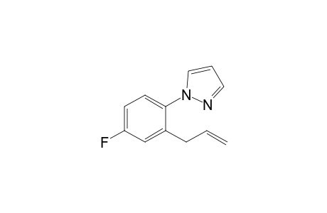 1-(2-Allyl-4-fluorophenyl)-1H-pyrazole