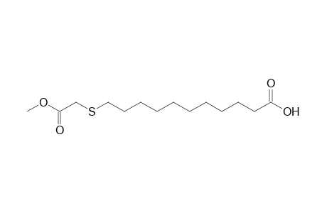 11-[(carboxymethyl)thio]undecanoic acid, 11-methyl ester