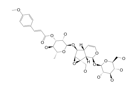 6-O-ALPHA-L-(3''-O-TRANS-PARA-METHOXYCINNAMOYL)-RHAMNOPYRANOSYL-CATALPOL