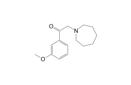 2-Hexamethylenimine-3'-methoxyacetophenone