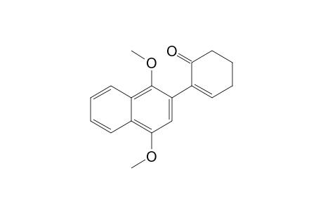 2-(1,4-Dimethoxynaphthalene-2-yl)cyclohex-2-enone