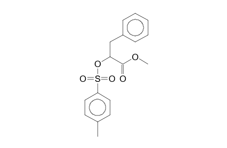 Benzenepropanoic acid, .alpha.-(p-tolenesulfonyloxy)-, methyl ester