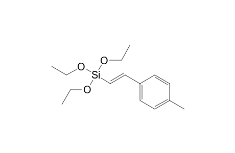 (E)-Triethoxy(4-methylstyryl)silane