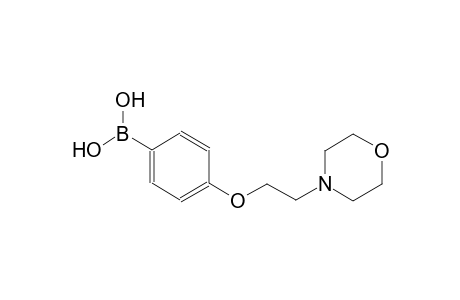 4-[2-(4-morpholinyl)ethoxy]phenylboronic acid