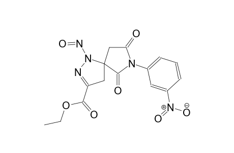 ethyl 7-(3-nitrophenyl)-1-nitroso-6,8-dioxo-1,2,7-triazaspiro[4.4]non-2-ene-3-carboxylate