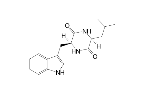 (cyclo)-L-Tryptophan-L-leucine