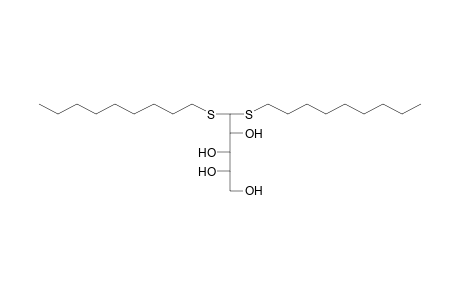 5,5-bis(nonylsulfanyl)pentane-1,2,3,4-tetrol