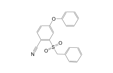 4-Phenoxy-2-phenylmethanesulfonyl-benzonitrile