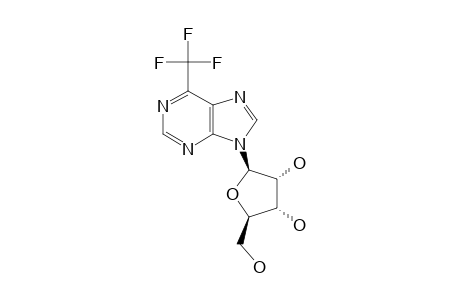 6-(TRIFLUOROMETHYL)-9-(BETA-D-RIBOFURANOSYL)-PURINE