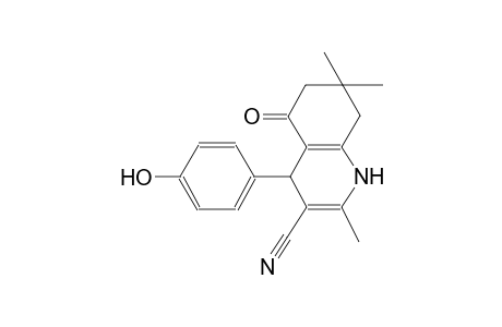 4-(4-hydroxyphenyl)-2,7,7-trimethyl-5-oxo-1,4,5,6,7,8-hexahydro-3-quinolinecarbonitrile