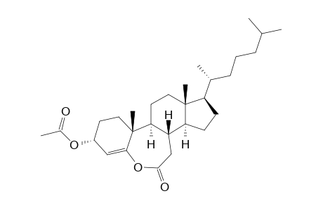 3.alpha.-Acetoxy-6-oxa-7a-homocholest-4-en-7-one