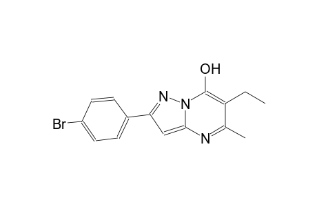 2-(4-bromophenyl)-6-ethyl-5-methylpyrazolo[1,5-a]pyrimidin-7-ol