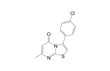 3-(4-Chlorophenyl)-7-methyl-5H-[1,3]thiazolo[3,2-a]pyrimidin-5-one