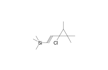 [(1-Chloro-2,2,3-trimethylcyclopropyl)ethynyl](trimethyl)silane