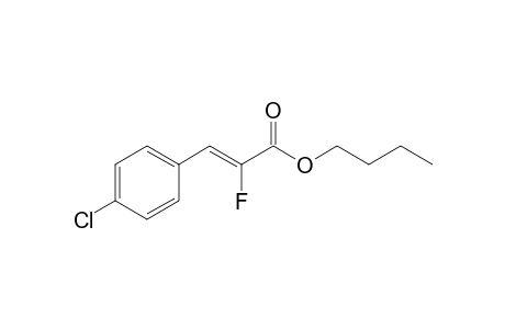 (Z)-3-(4-chlorophenyl)-2-fluoro-2-propenoic acid butyl ester