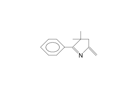 3,3-Dimethyl-5-methylidene-2-phenyl-3,4-dihydro- pyrrole