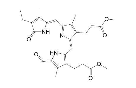 2-Ethyl-3,7,13-trimethyl-8,12-bis(carbomethoxyethyl)-14-formyltripyrrin-1(15H)-one