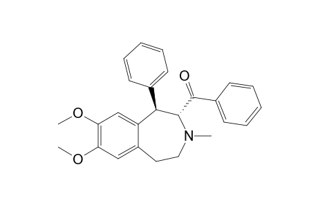 ((1R*,2R*)-7,8-Dimethoxy-3-methyl-1-phenyl-2,3,4,5-tetrahydro-1H-benzo[d]azepin-2-yl)-phenyl-methanone