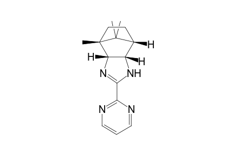 (1R,2R,6S,7S)-1,10,10-Trimethyl-4-(pyrimidin-2-yl)-3,5-diazatricyclo[5.2.1.0(2,6)]dec-3-ene