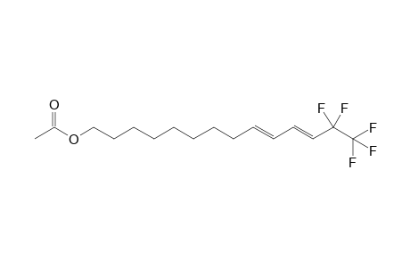 14-Acetoxy-1,1,1,2,2-pentafluorotetradeca-3E,5E-diene