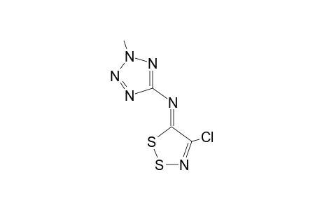 5-(4-Chloro-5H-1,2,3-dithiazol-5-ylimino)-2-methyltetrazole