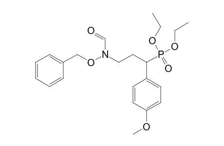 DIETHYL-3-(N-(BENZYLOXY)-FORMAMIDO)-1-(4-METHOXYPHENYL)-PROPYLPHOSPHONATE