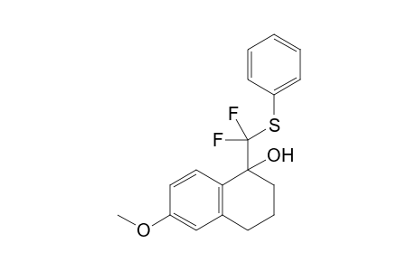 1-(Difluoro(phenylsulfanyl)methyl)-6-methoxy-1,2,3,4-tetrahydronaphthalen-1-ol