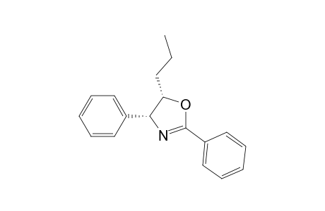 Oxazole, 4,5-dihydro-2,4-diphenyl-5-propyl-, cis-
