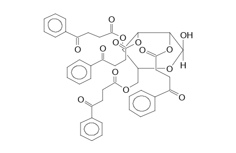 2,3,4,6-TETRA-O-(3-BENZOYLPROPIONYL)-ALPHA-D-MANNOPYRANOSE