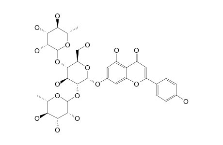 APIGENIN-7-(2'',4''-DIRHAMNOSIDO)-GLUCOSIDE