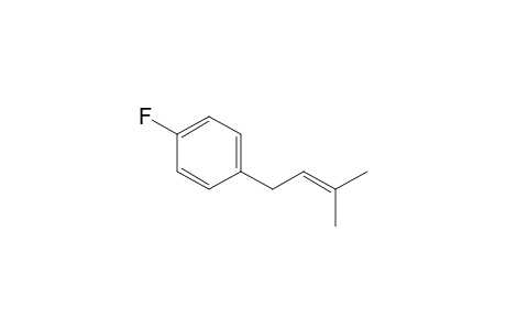 1-fluoro-4-(3-methylbut-2-en-1-yl)benzene