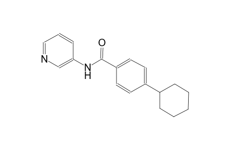 benzamide, 4-cyclohexyl-N-(3-pyridinyl)-
