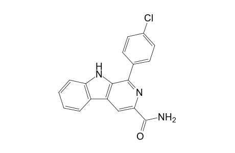 1-(4-Chlorophenyl)-9H-$b-carboline-3-carboxamide