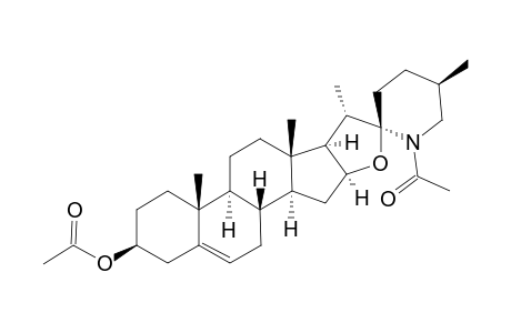 N,O-DIACETYLSOLASODINE=(25R)-N-ACETYL-22-ALPHA-N-SPIROSOL-5-EN-3-BETA-YL-ACETATE