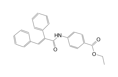 ethyl 4-{[(2E)-2,3-diphenyl-2-propenoyl]amino}benzoate
