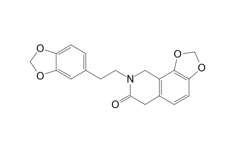 7,8-Methylenedioxy-2-(3,4-methylenedioxyphenethyl)-1,2,3,4-tetrahydroisoquinolin-3-one